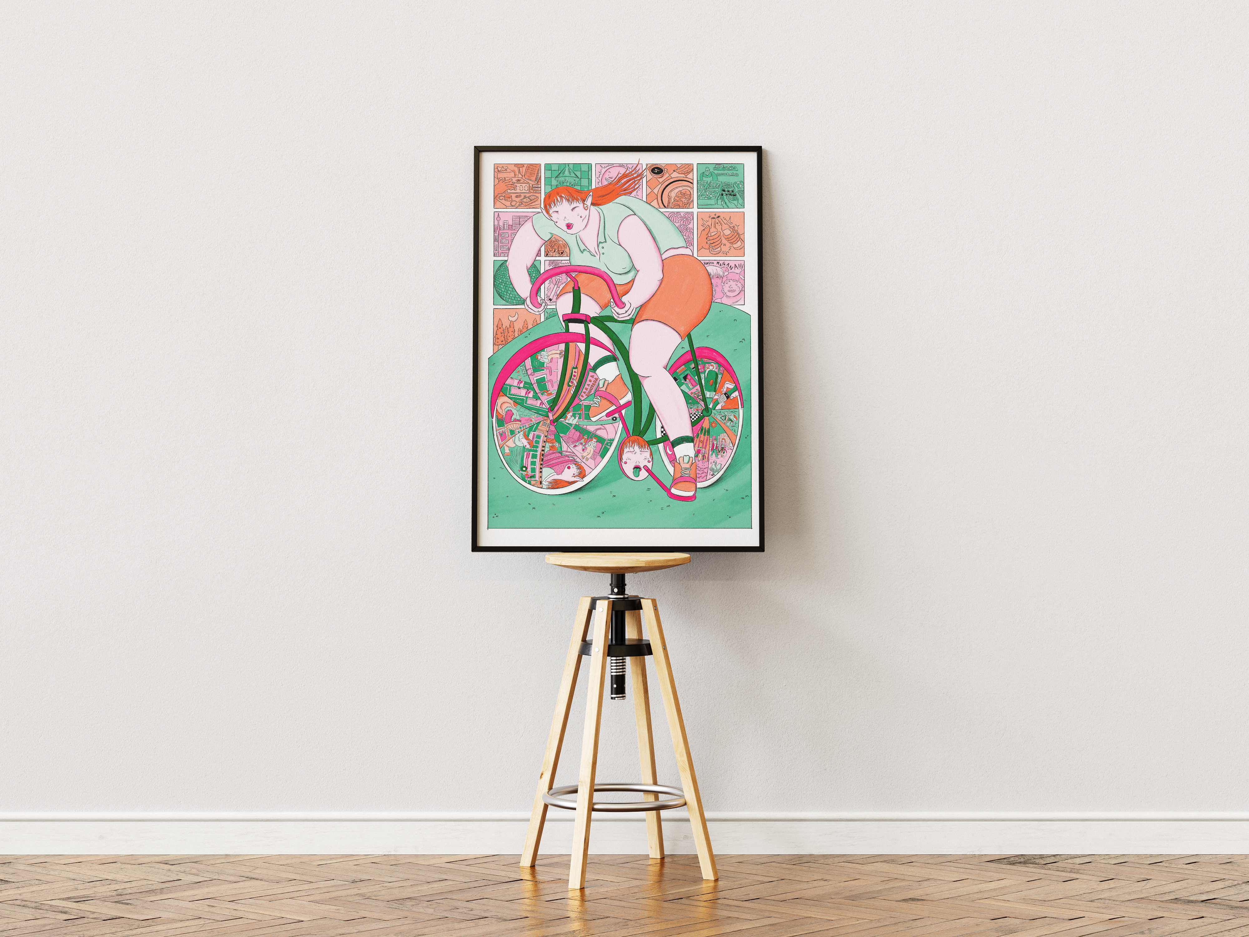 Ciclista Mockup
